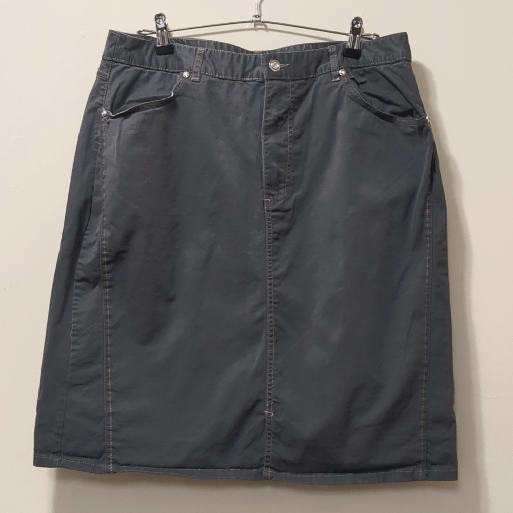 Just My Size jean skirt